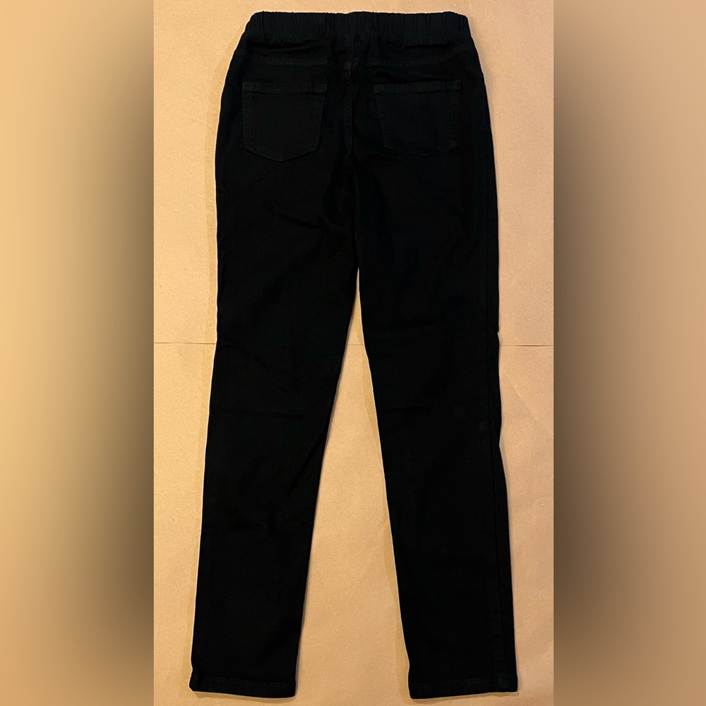 NWT Girls black skinny jeans size 12 plus Cat & Jack